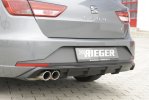 Rieger Heckeinsatz Seat Leon FR (5F) 01.13-12.16 (bis Facelift) - 27020