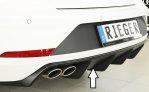 Rieger Heckeinsatz Seat Leon FR (5F) 01.17- (ab Facelift) - 27035
