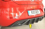 Rieger Heckeinsatz für orig. ESD Seat Leon (KL) 04.20- - 27055