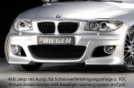 Rieger Spoilerstoßstange BMW 1er E87 (187 / 1K2/1K4) 09.04-03.07 (bis Facelift) - 35009