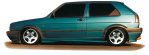 Rieger Seitenschweller VW Golf 2 83-91 - 48037