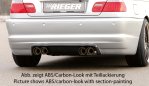 Rieger Heckansatz BMW 3er E46 02.02- (ab Facelift) - 50113