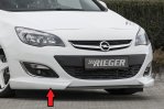 Rieger Spoilerlippe Opel Astra J 10.12- (ab Facelift) - 51320
