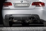 Rieger Heckeinsatz BMW 3er E92 03.10- (ab Facelift) LCI - 53460