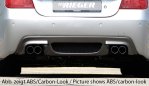 Rieger Heckeinsatz BMW 5er E60 -08 (bis Facelift) - 53605