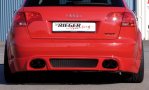 Rieger Heckschürzenansatz Audi A4 (8E) Typ B7 11.04- (ab Facelift) - 55226
