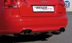 Rieger Heckeinsatz Audi A4 (8E) Typ B7 11.04- (ab Facelift) - 55227