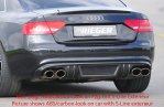 Rieger Heckeinsatz Audi A5 (B8/B81) 06.07-07.11 (bis Facelift) - 55416