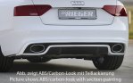 Rieger Heckeinsatz Audi A5 (B8/B81) 10.11-06.16 (ab Facelift) - 55470