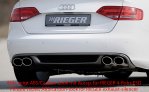 Rieger Heckeinsatz Audi A4 (B8/B81) 11.07-12.11 (bis Facelift) - 55522