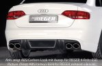 Rieger Heckschürzenansatz Audi A4 S4 (B8/B81) 11.08-12.11 (bis Facelift) - 55530