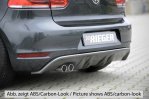 Rieger Heckeinsatz mit 2 Doppelfinnen VW Golf 6 - 59541