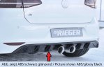Rieger Heckeinsatz VW Golf 7 R 12.13-12.16 (bis Facelift) - 59568