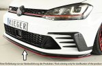 Rieger Spoilerschwert nur für GTI Clubsport VW Golf 7 GTI Clubsport 02.16- - 59574