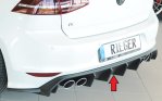 Rieger Heckeinsatz VW Golf 7 R 12.13-12.16 (bis Facelift) - 59579