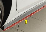 Rieger Seitenschwelleransatz VW Golf 8 GTD 08.20- - 59608