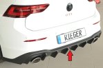 Rieger Heckeinsatz VW Golf 8 GTI Clubsport 10.20- - 59612