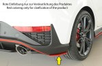 Rieger Heckschürzenansatz seitlich rechts Hyundai i30 N (PDE) 05.21- (ab Facelift) - 76012