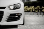 Rieger Lufteinlaßblenden (Aufpreis) schwarz glänzend VW Scirocco 3 (13) 08.08-04.14 (bis Facelift) - 88012