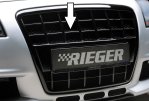 Rieger Grill mit integrierter Kennzeichenauflage schwarz glänzend Audi A3 (8P) -6.08 - 88013