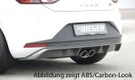 Rieger Heckeinsatz schwarz glänzend Seat Leon FR (5F) 01.13-12.16 (bis Facelift) - 88033