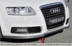 Rieger Spoilerlippe (GBL-55330) schwarz glänzend Audi A6 (4F) 10.08-08.11 (ab Facelift) - 88034