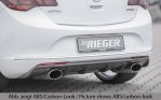 Rieger Heckeinsatz schwarz glänzend Opel Astra J 10.12- (ab Facelift) - 88065