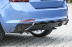 Rieger Heckeinsatz schwarz glänzend Skoda Rapid (NH) 05.17- (ab Facelift) - 88094