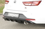 Rieger Heckeinsatz schwarz glänzend Seat Leon FR (5F) 01.13-12.16 (bis Facelift) - 88104