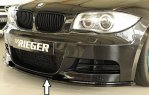 Rieger Spoilerschwert schwarz glänzend BMW 1er E82, E88 (182 / 1C) 10.07- - 88124