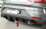 Rieger Heckeinsatz schwarz glänzend Seat Leon Cupra (5F) 01.17- (ab Facelift) - 88136