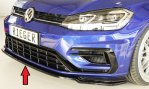 Rieger Spoilerschwert nur für R / R-Line schwarz glänzend VW Golf 7 R 02.17- (ab Facelift) - 88150