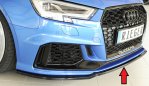 Rieger Spoilerschwert schwarz glänzend Audi RS3 (8V) 02.17- (ab Facelift) - 88161