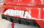 Rieger Heckeinsatz schwarz glänzend Seat Ibiza (KJ) 01.17- - 88166