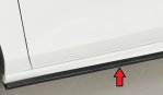 Rieger Seitenschwelleransatz schwarz glänzend Ford Focus 4 (DEH) 09.18- - 88191