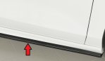 Rieger Seitenschwelleransatz schwarz glänzend Ford Focus 4 (DEH) 09.18- - 88192