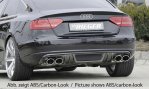 Rieger Heckeinsatz (GBL-55438) schwarz glänzend Audi A5 (B8/B81) 06.07-07.11 (bis Facelift) - 88200