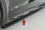 Rieger Seitenschwelleransatz schwarz glänzend Audi RS3 (8V) 02.17- (ab Facelift) - 88232
