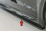 Rieger Seitenschwelleransatz schwarz glänzend Audi RS3 (8V) 02.17- (ab Facelift) - 88233