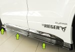 Rieger Seitenschwelleransatz (3-tlg.) schwarz glänzend Seat Ateca FR (5FP) 05.17-07.20 (bis Facelift) - 88275
