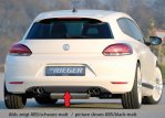 Rieger Heckschürzenaufsatz (GBL-14107) schwarz glänzend VW Scirocco 3 (13) 08.08-04.14 (bis Facelift) - 88281