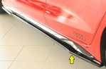 Rieger Seitenschwelleransatz schwarz glänzend Audi A3 (GY) 11.19- - 88284