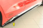 Rieger Seitenschwelleransatz schwarz glänzend Audi A3 (GY) 11.19- - 88285
