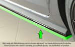 Rieger Seitenschwelleransatz schwarz glänzend VW Polo AW GTI 06.17-05.21 (bis Facelift) - 88298
