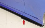 Rieger Seitenschwelleransatz schwarz glänzend BMW 3er G20 (G3L) 03.19- - 88304