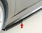 Rieger Seitenschwelleransatz schwarz glänzend BMW 1er F40 (F1H) 07.19- - 88314