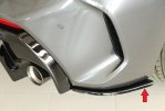 Rieger Heckschürzenansatz seitlich rechts schwarz glänzend BMW 1er F40 (F1H) 07.19- - 88319