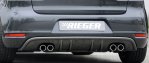 Rieger Heckeinsatz mit 2 Doppelfinnen VW Golf 6 - 99139