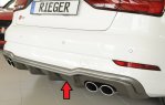Rieger Heckeinsatz Audi A3 S3 (8V) 09.16- (ab Facelift) - 99615