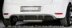 Rieger Heckeinsatz VW Golf 6 10.08- - 99801